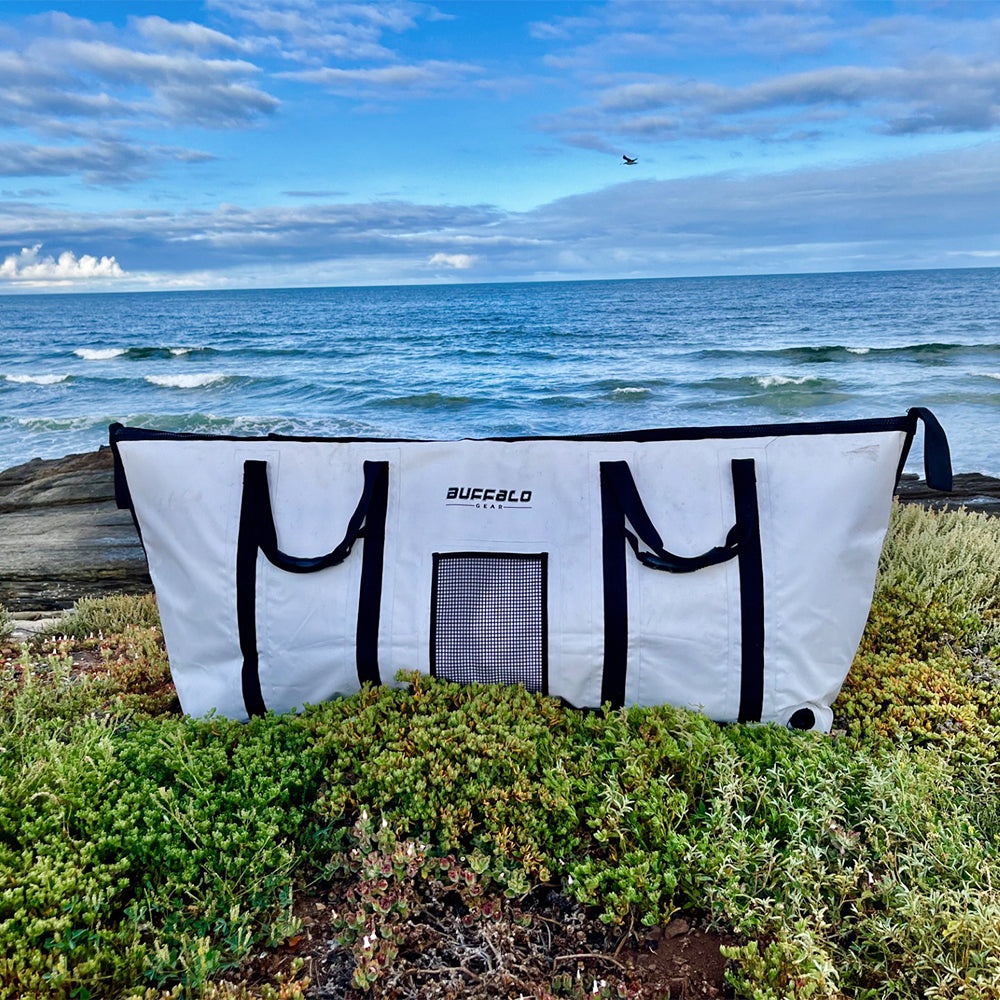 60x20'' Fish Cooler Bag With YKK Zipper, Flat Bottom - Taylor Holler Tackle Co.