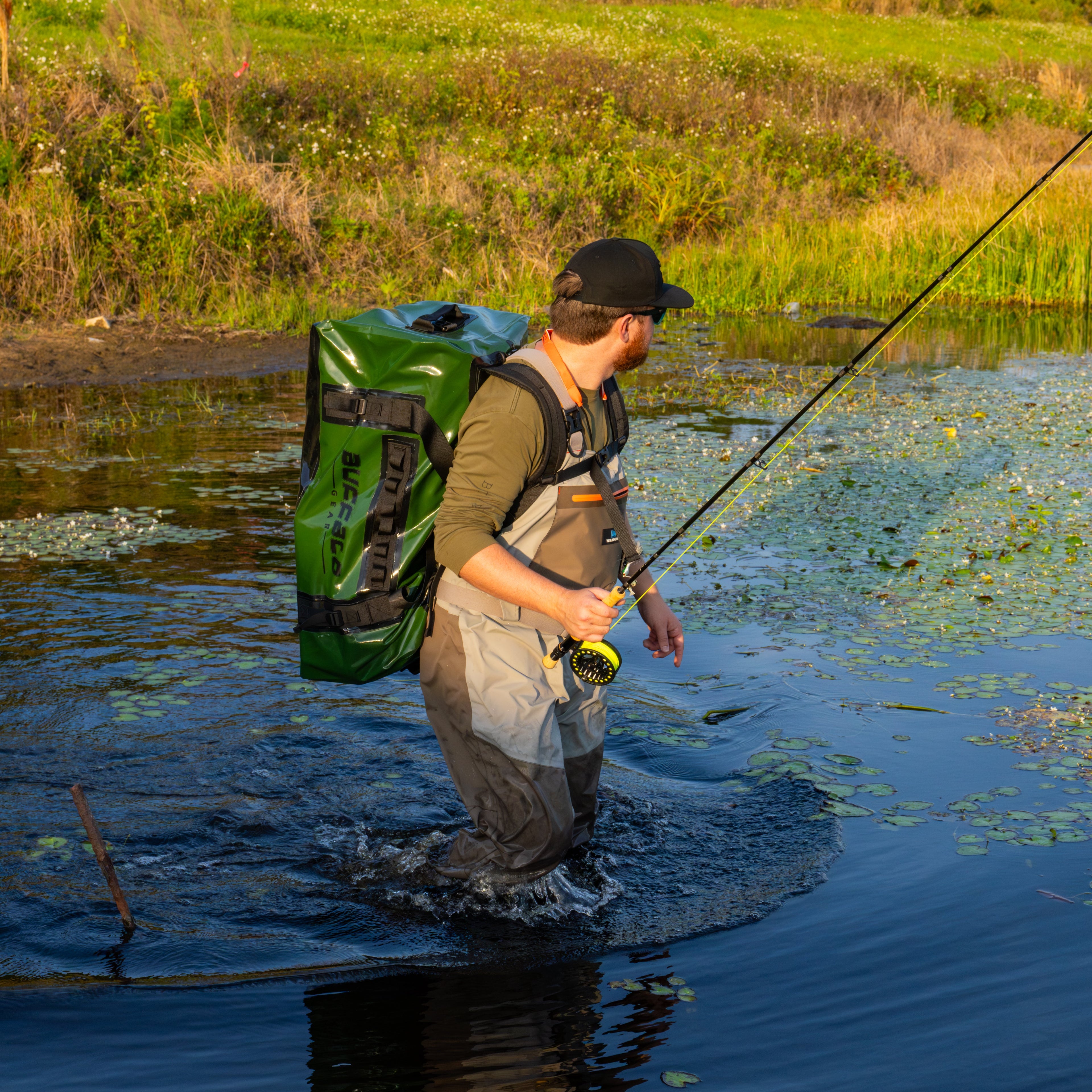 159QT Duffel Bag With Waterproof Zipper - Taylor Holler Tackle Co.