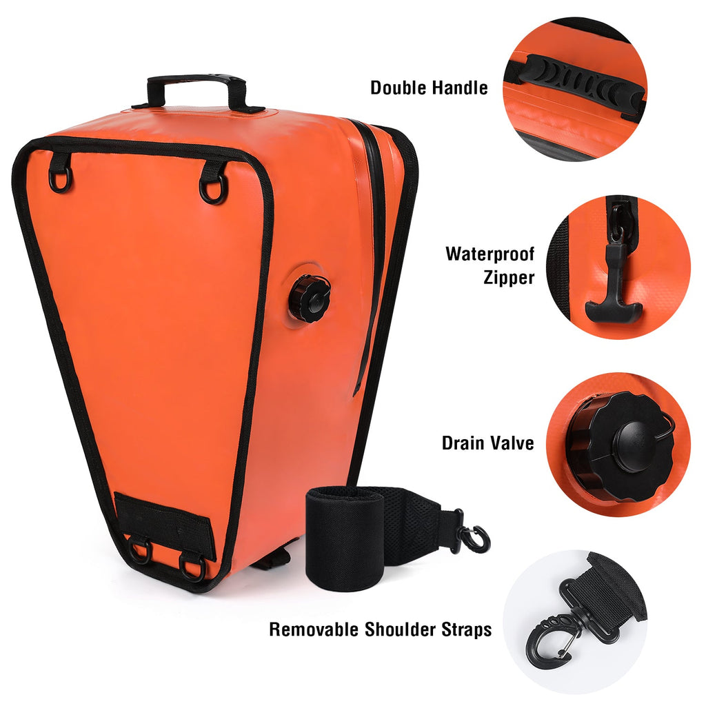 18'' Kayak Cooler Bag With Waterproof Zipper - Taylor Holler Tackle Co.
