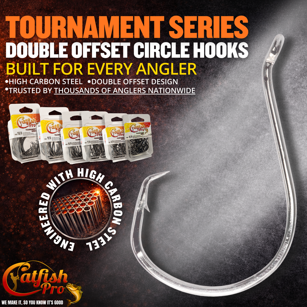 Double Offset Circle Hooks 6/0 - Value Pack - Taylor Holler Tackle Co.