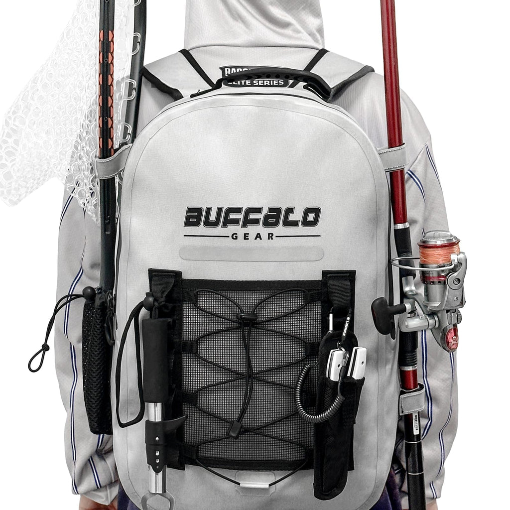 27QT Waterproof Fishing Backpack with Rod Holder - Taylor Holler Tackle Co.