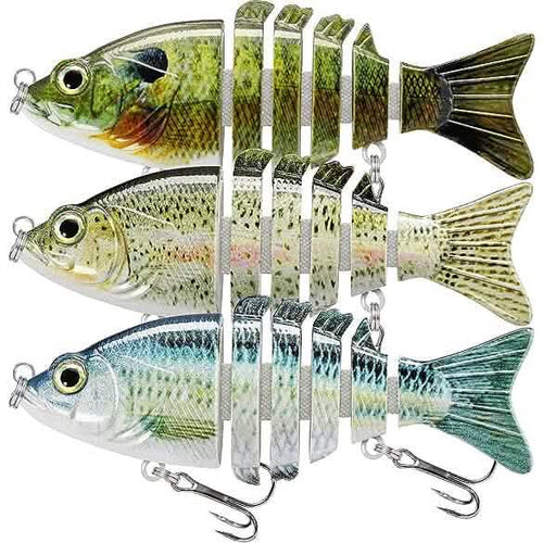3-Pack: Fishing Lures for Bass Trout - Taylor Holler Tackle Co.