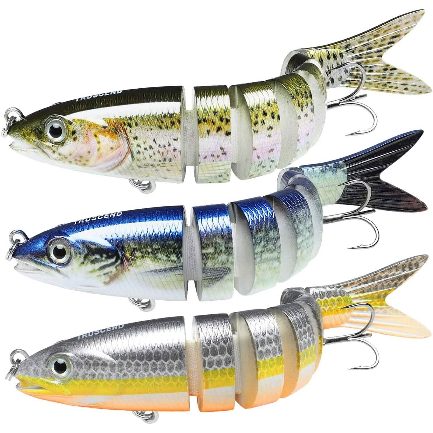 3-Pack: Fishing Lures for Bass Trout - Taylor Holler Tackle Co.