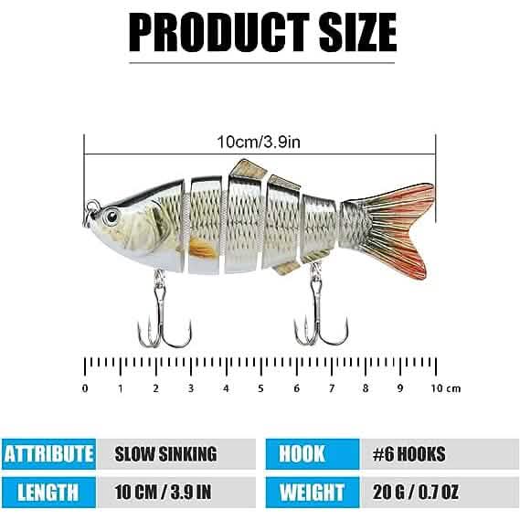 3-Pack: Fishing Lures for Bass Trout - Taylor Holler Tackle Co.