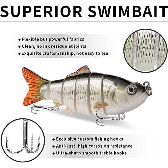 3-Pack: Fishing Lures for Bass Trout - Taylor Holler Tackle Co.