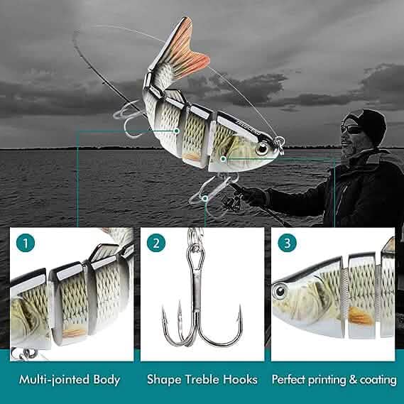 3-Pack: Fishing Lures for Bass Trout - Taylor Holler Tackle Co.