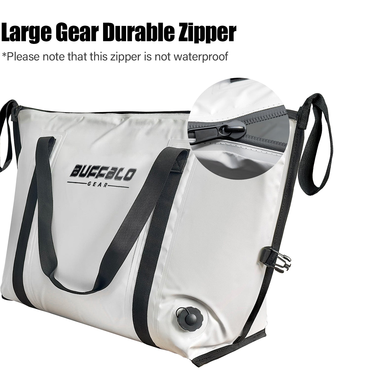 45QT Fish Cooler Bag With Flat Bottom - Taylor Holler Tackle Co.