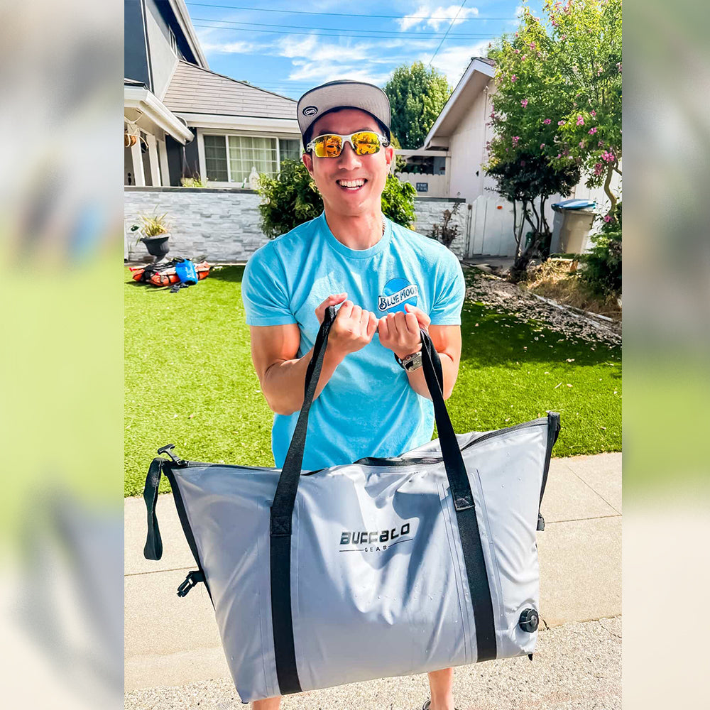 45QT Fish Cooler Bag With Flat Bottom - Taylor Holler Tackle Co.