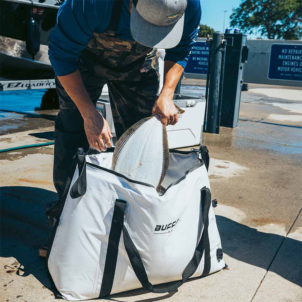 58QT Fish Cooler Bag With Flat Bottom - Taylor Holler Tackle Co.
