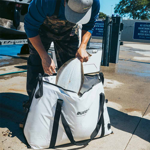 58QT Fish Cooler Bag With Flat Bottom - Taylor Holler Tackle Co.