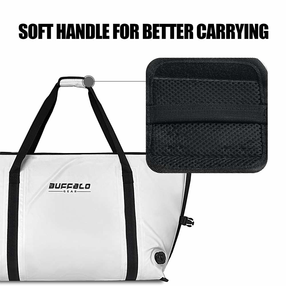 58QT Fish Cooler Bag With Flat Bottom - Taylor Holler Tackle Co.
