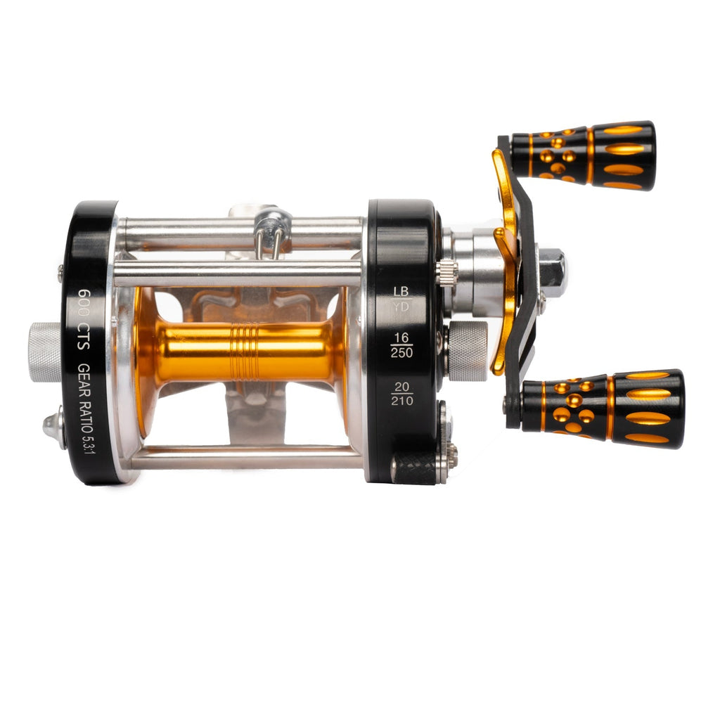 600CTS Round Baitcaster Reel - Taylor Holler Tackle Co.