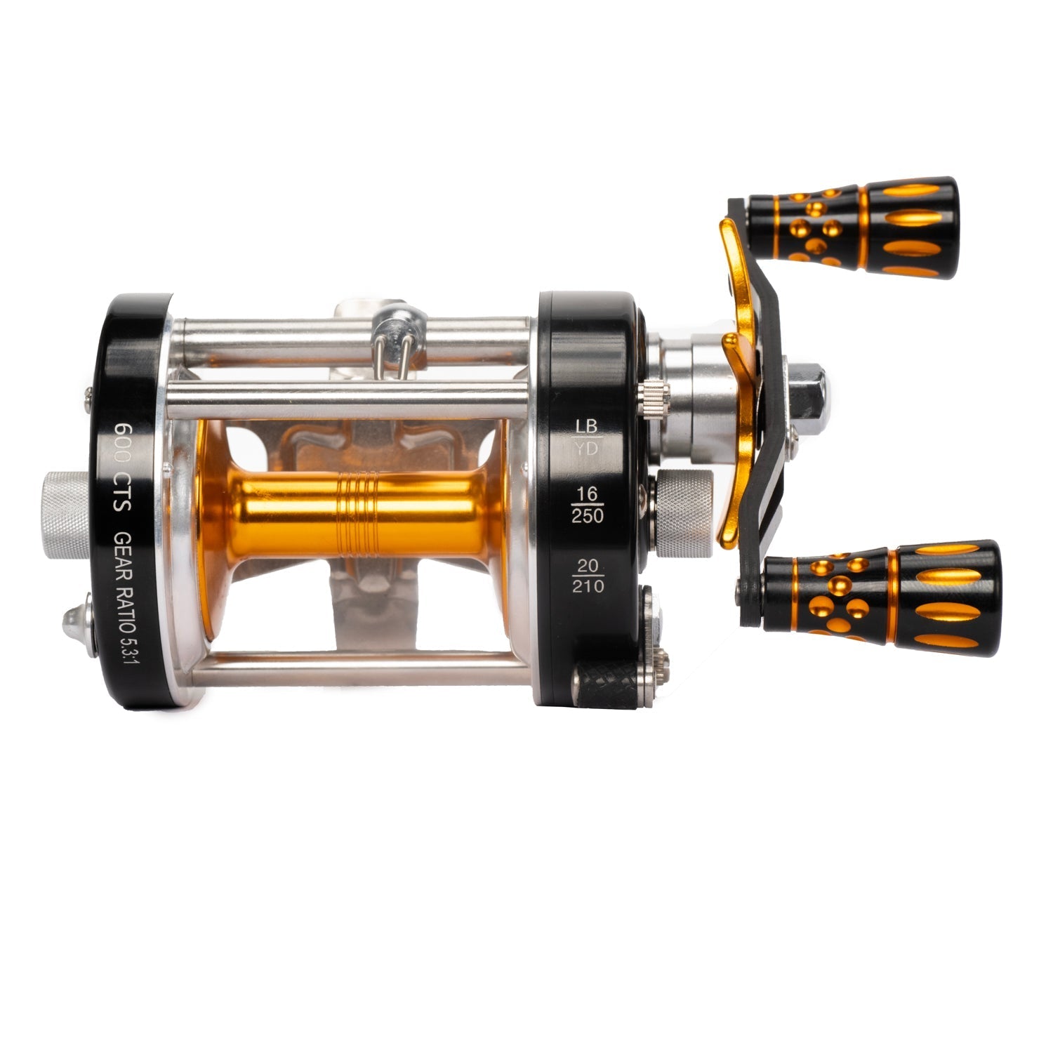 600CTS Round Baitcaster Reel - Taylor Holler Tackle Co.