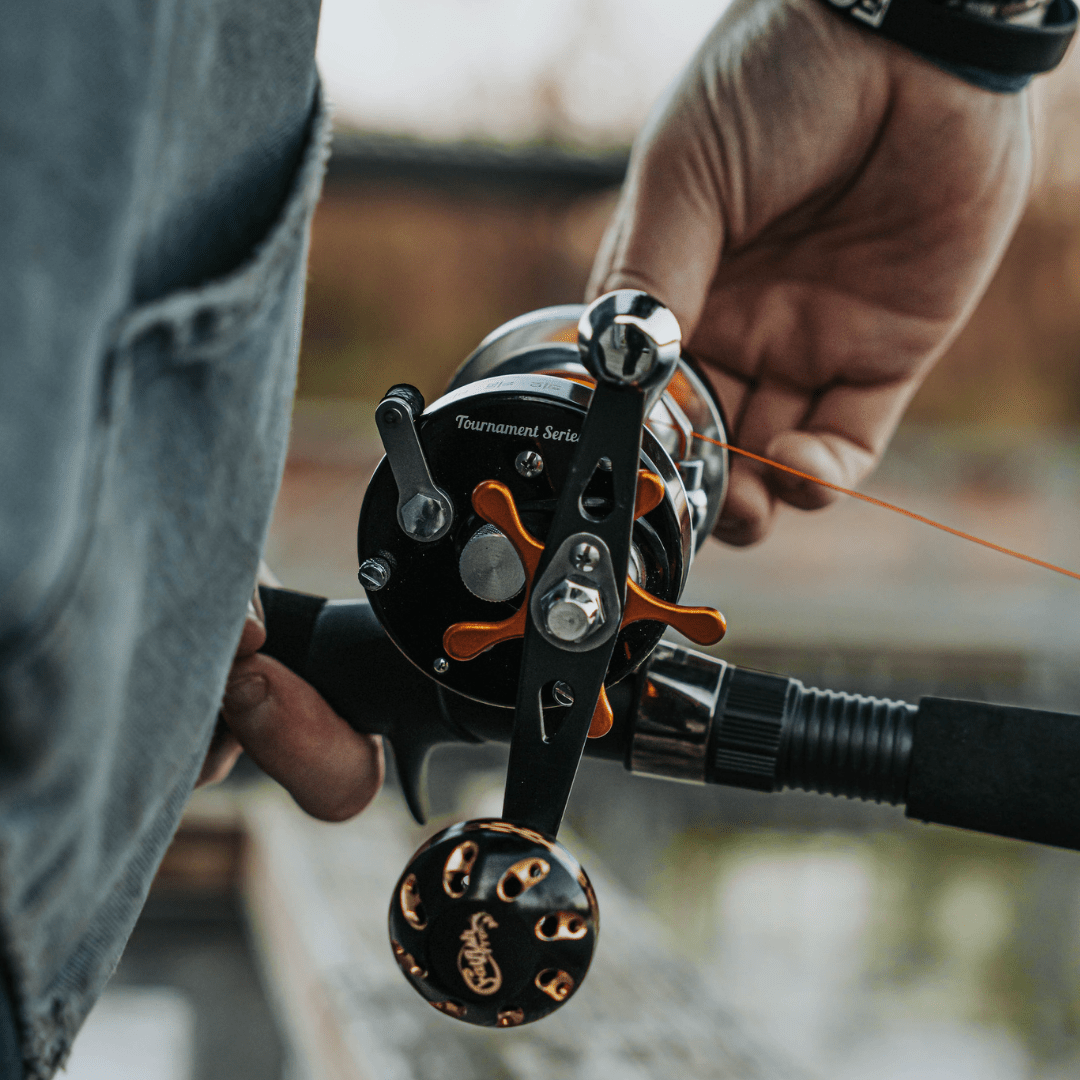 600CTS Round Baitcaster Reel - Taylor Holler Tackle Co.