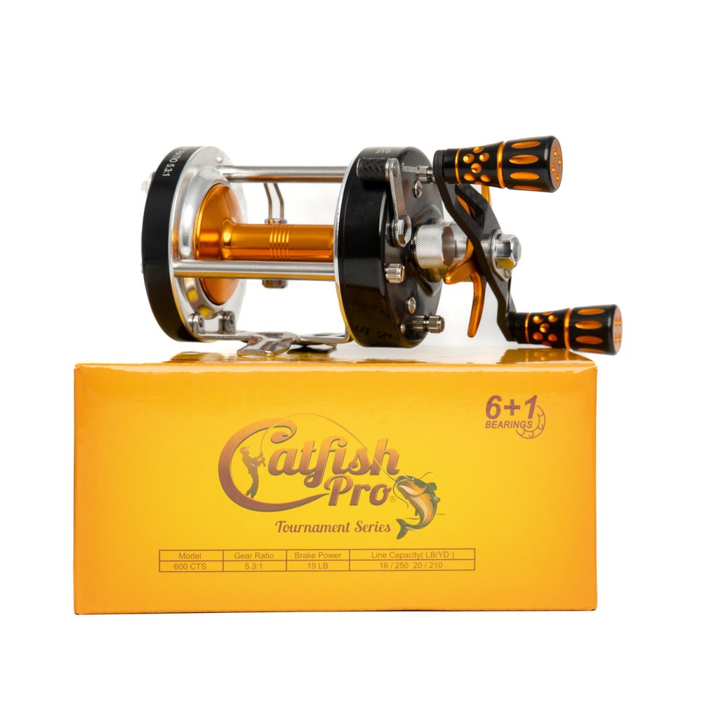 600CTS Round Baitcaster Reel - Taylor Holler Tackle Co.