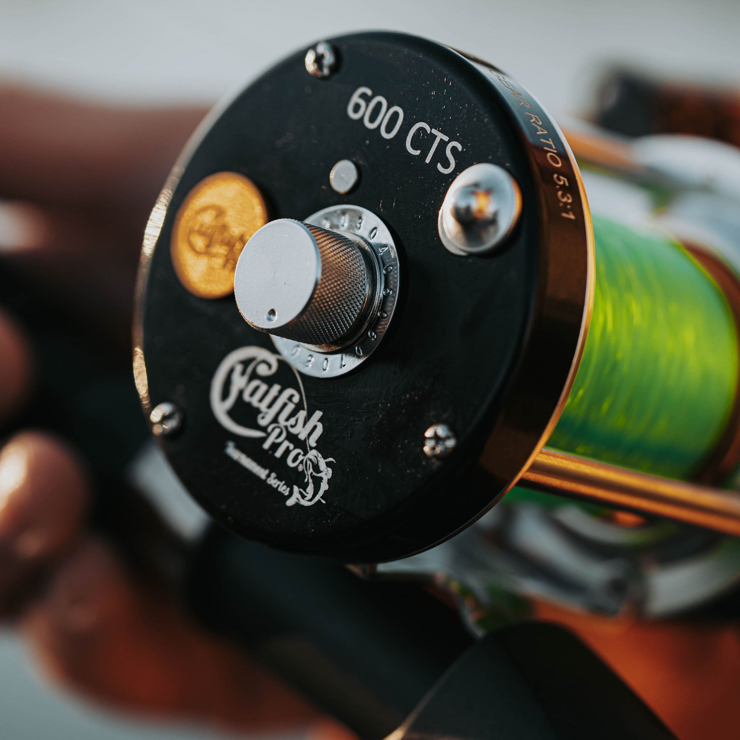 600CTS Round Baitcaster Rod and Reel Combo - Taylor Holler Tackle Co.
