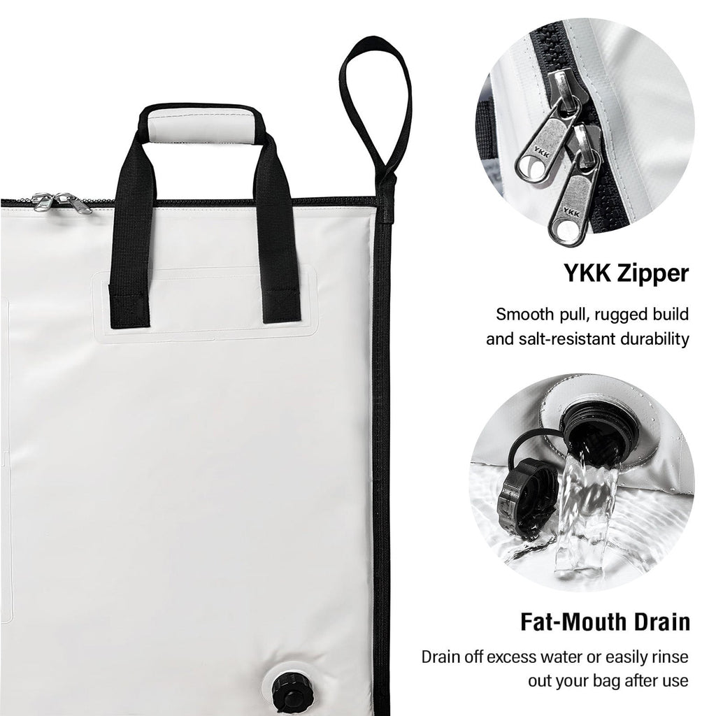 60x24'' Fish Cooler Bag with YKK Zipper - Taylor Holler Tackle Co.