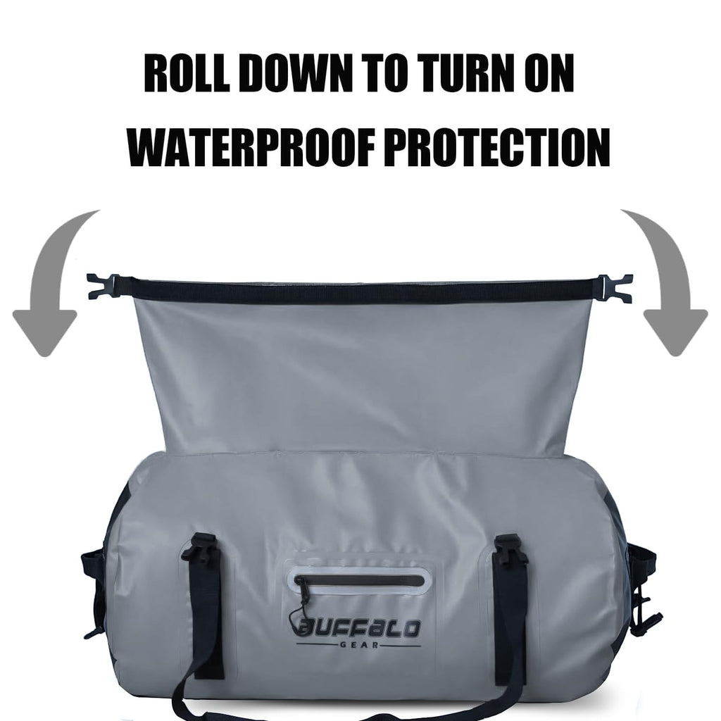 63QT Roll Top Waterproof Duffel Bag - Taylor Holler Tackle Co.