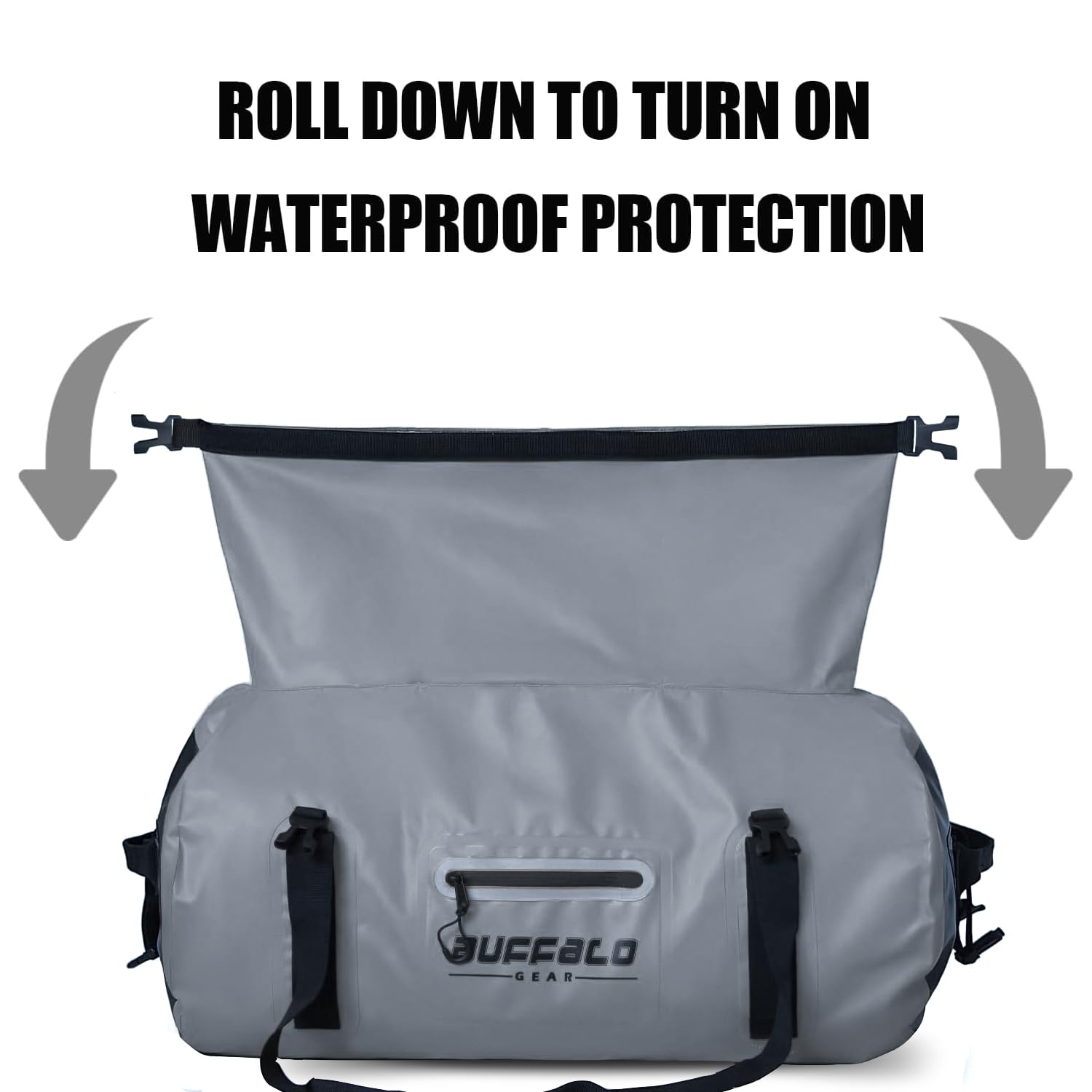 63QT Roll Top Waterproof Duffel Bag - Taylor Holler Tackle Co.