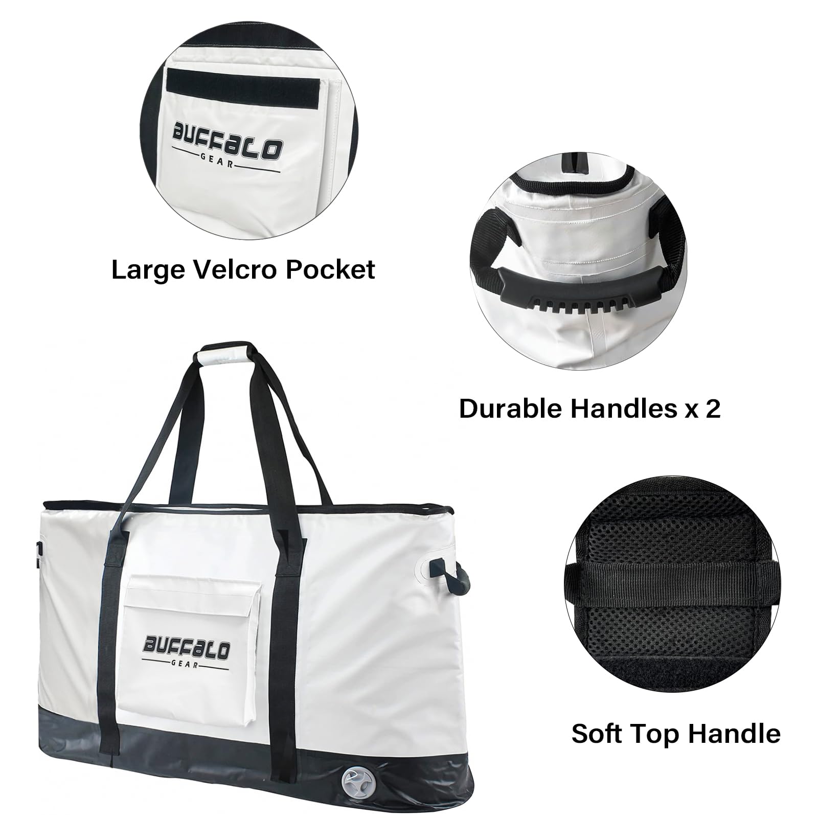 106QT Fish Cooler Bag with YKK Zipper - Taylor Holler Tackle Co.
