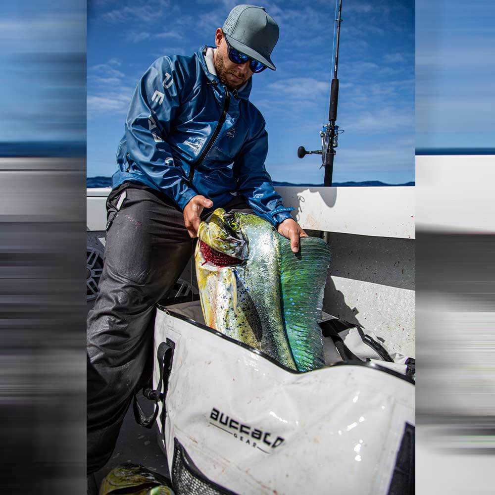 72x30'' Fish Cooler Bag With YKK Zipper, Flat Bottom - Taylor Holler Tackle Co.