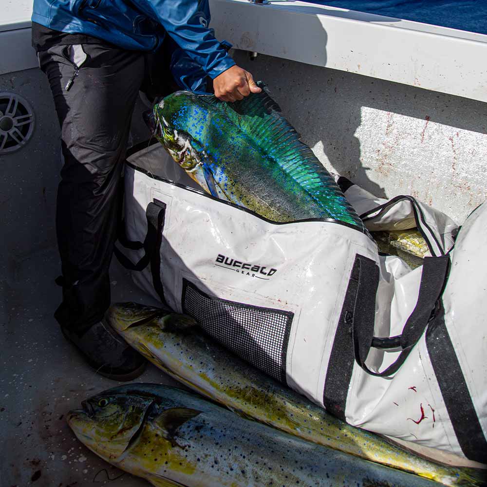 72x30'' Fish Cooler Bag With YKK Zipper, Flat Bottom - Taylor Holler Tackle Co.