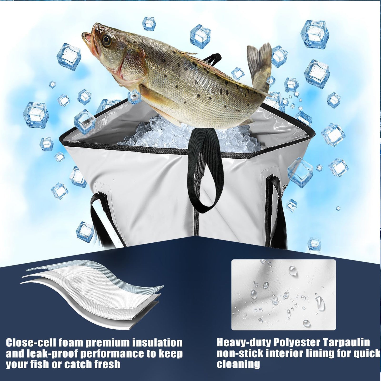 48x18'' Fish Cooler Bag - Taylor Holler Tackle Co.