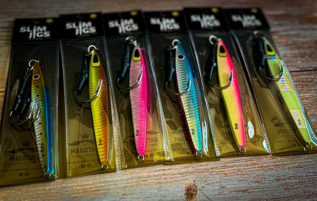 Magictail Slim Jig Vertical Jigs - Taylor Holler Tackle Co.