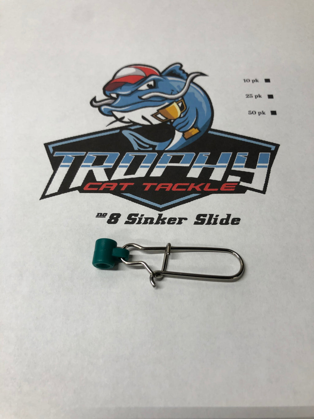 #8 Green Sinker Slide - Taylor Holler Tackle Co.