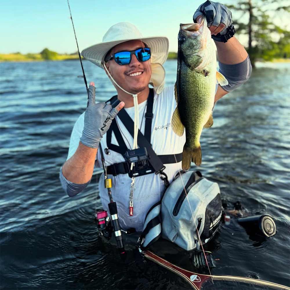 9.4QT Waterproof Fishing Fanny Pack - Taylor Holler Tackle Co.
