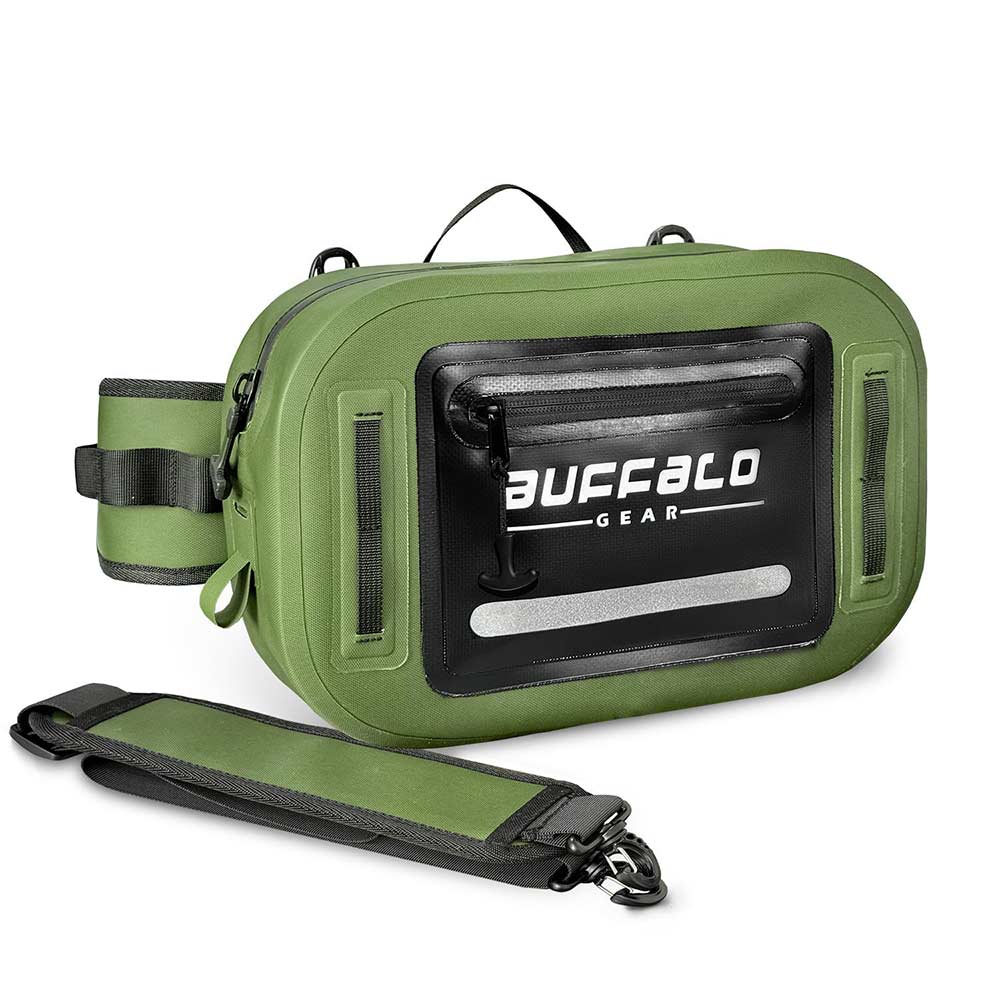9.4QT Waterproof Fishing Fanny Pack - Taylor Holler Tackle Co.