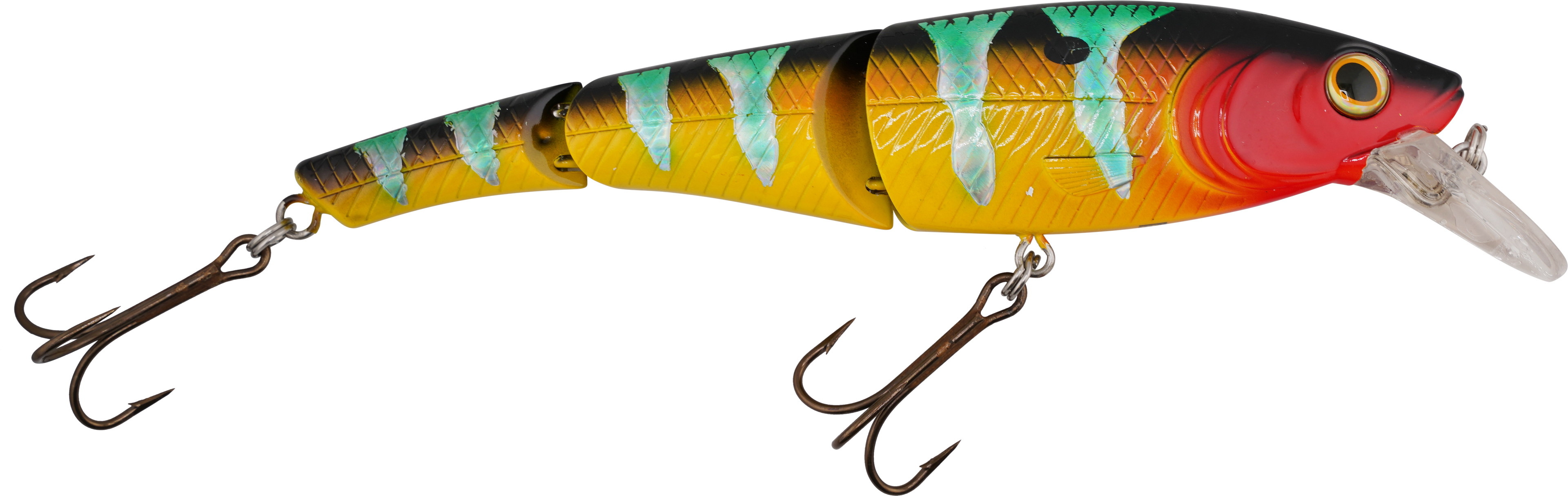 Head Hunter 8" Double-Jointed Swimbait for Musky & Pike – EBS Sound Technology
