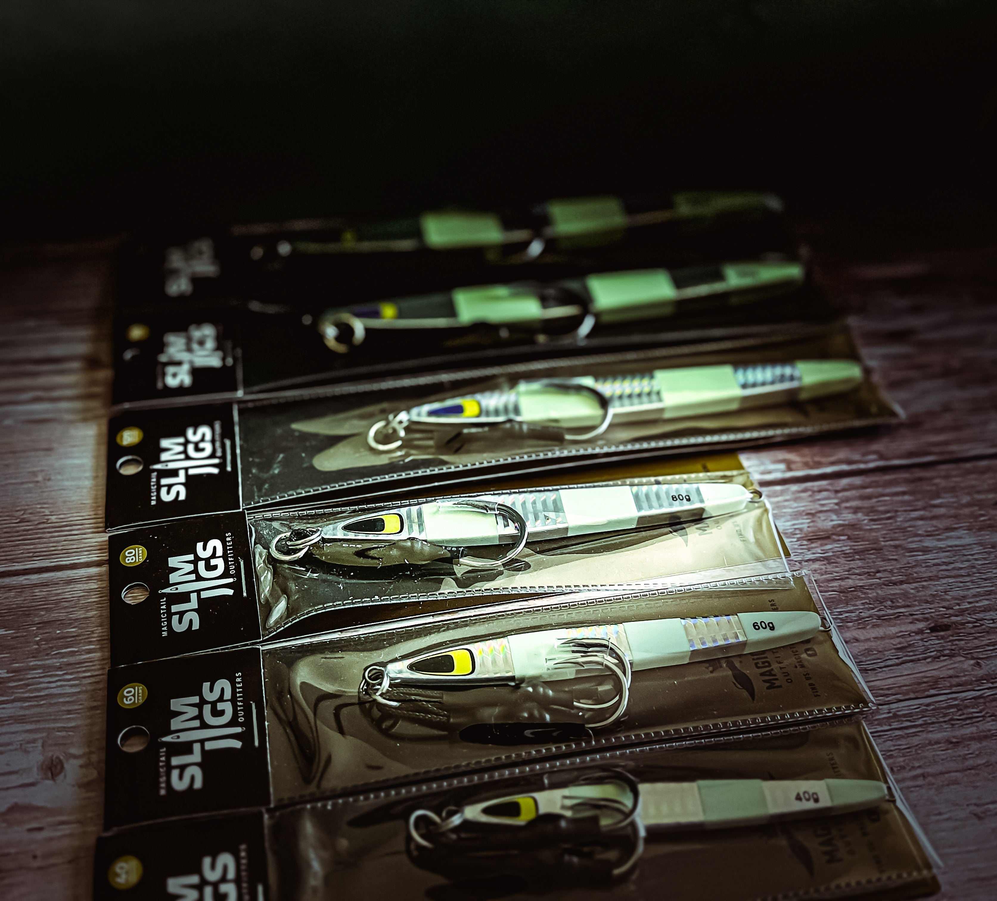Magictail Slim Jig Vertical Jigs - Taylor Holler Tackle Co.