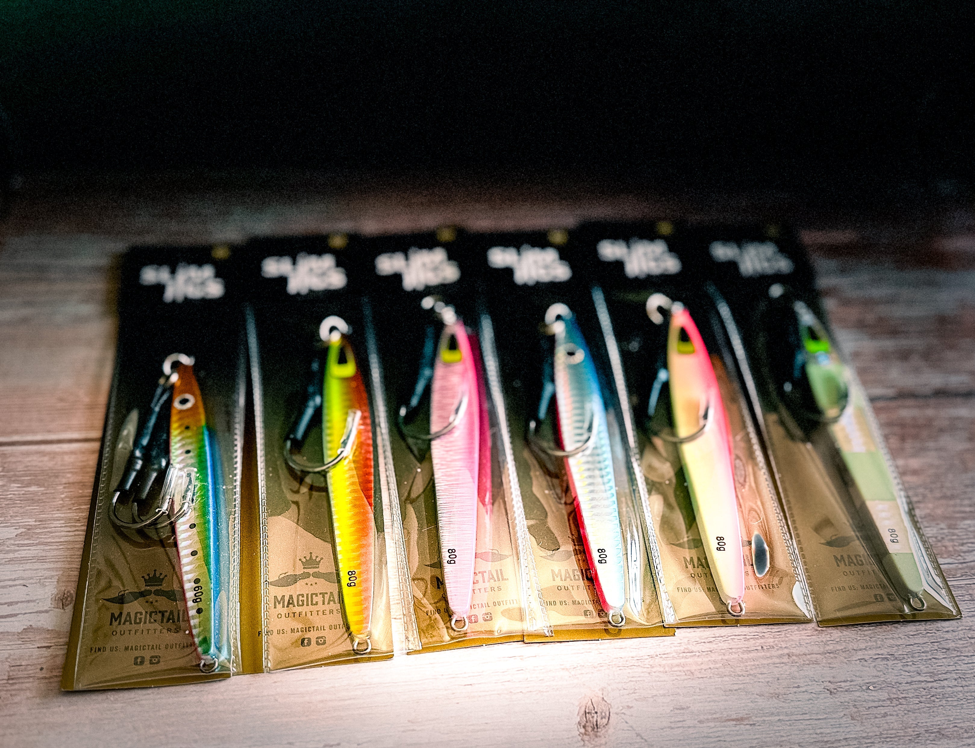 Magictail Slim Jig Vertical Jigs - Taylor Holler Tackle Co.