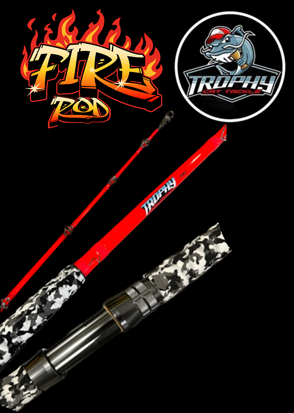 The Fire Catfish Rod - Casting - Taylor Holler Tackle Co.