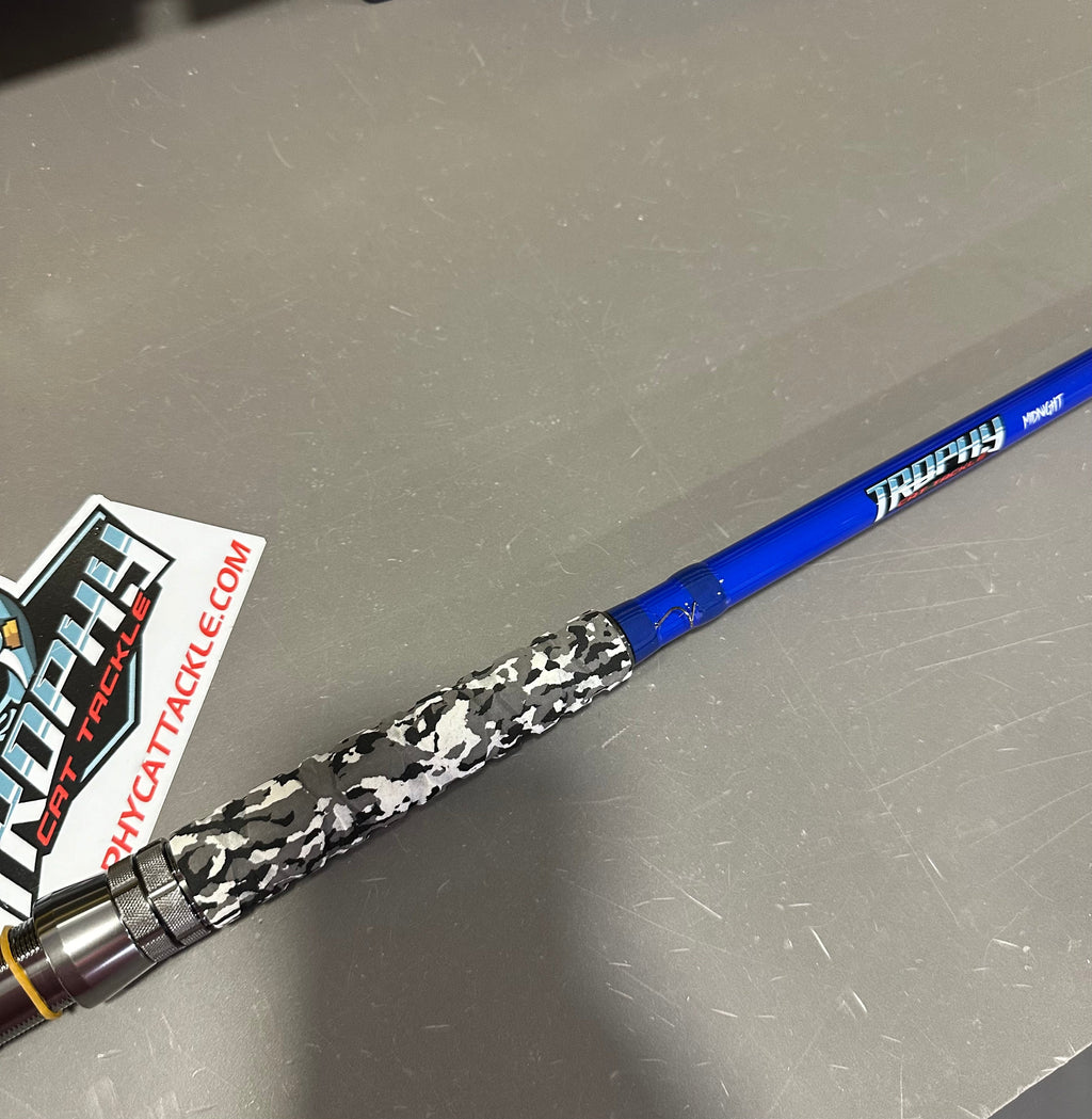 The Midnight Catfish Rod - Casting - Taylor Holler Tackle Co.