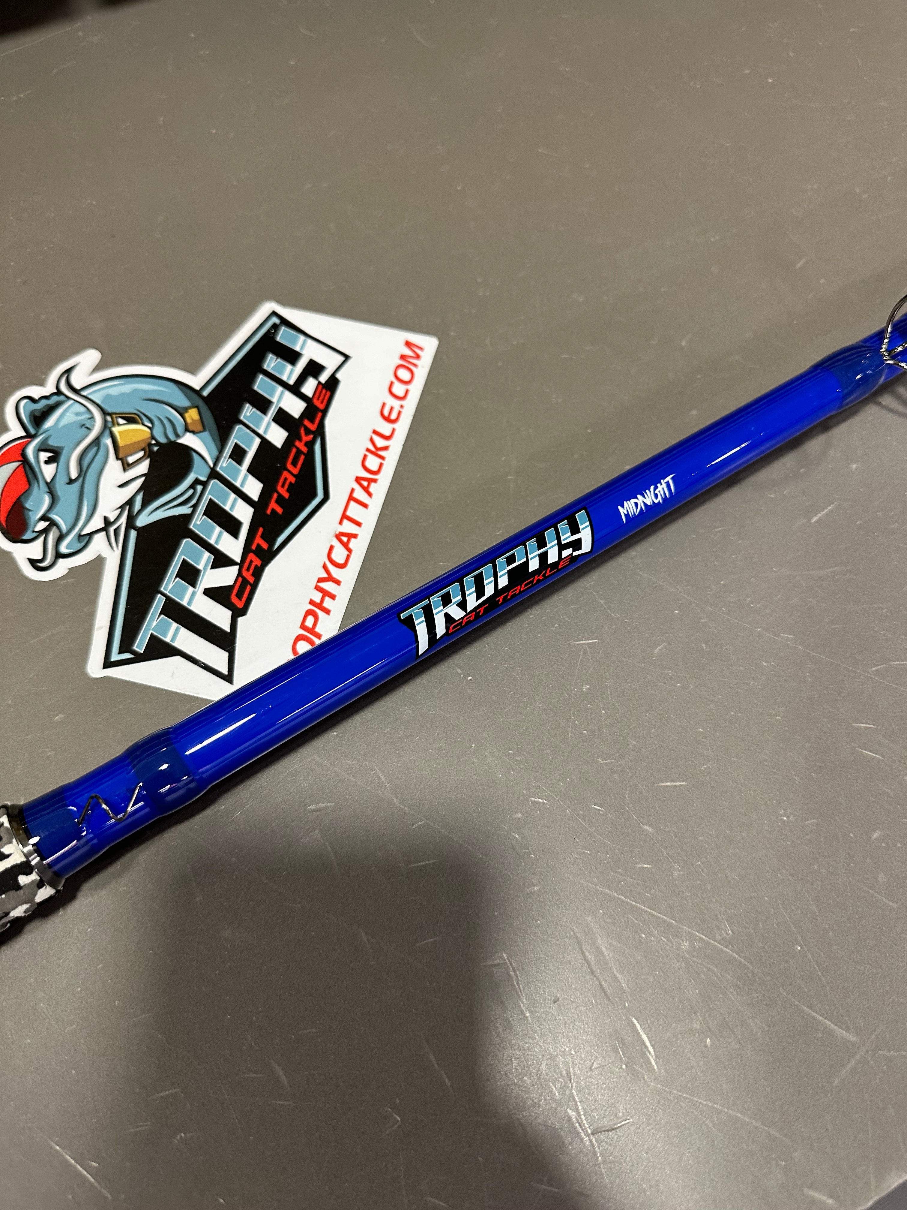 The Midnight Catfish Rod - Casting - Taylor Holler Tackle Co.