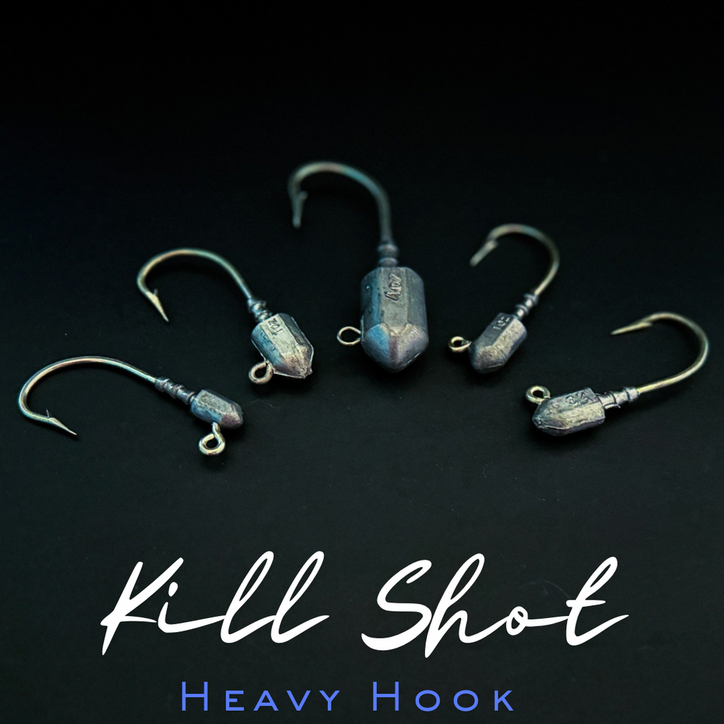 Magictail Kill Shot Super Strong Bullethead Jigs - Taylor Holler Tackle Co.