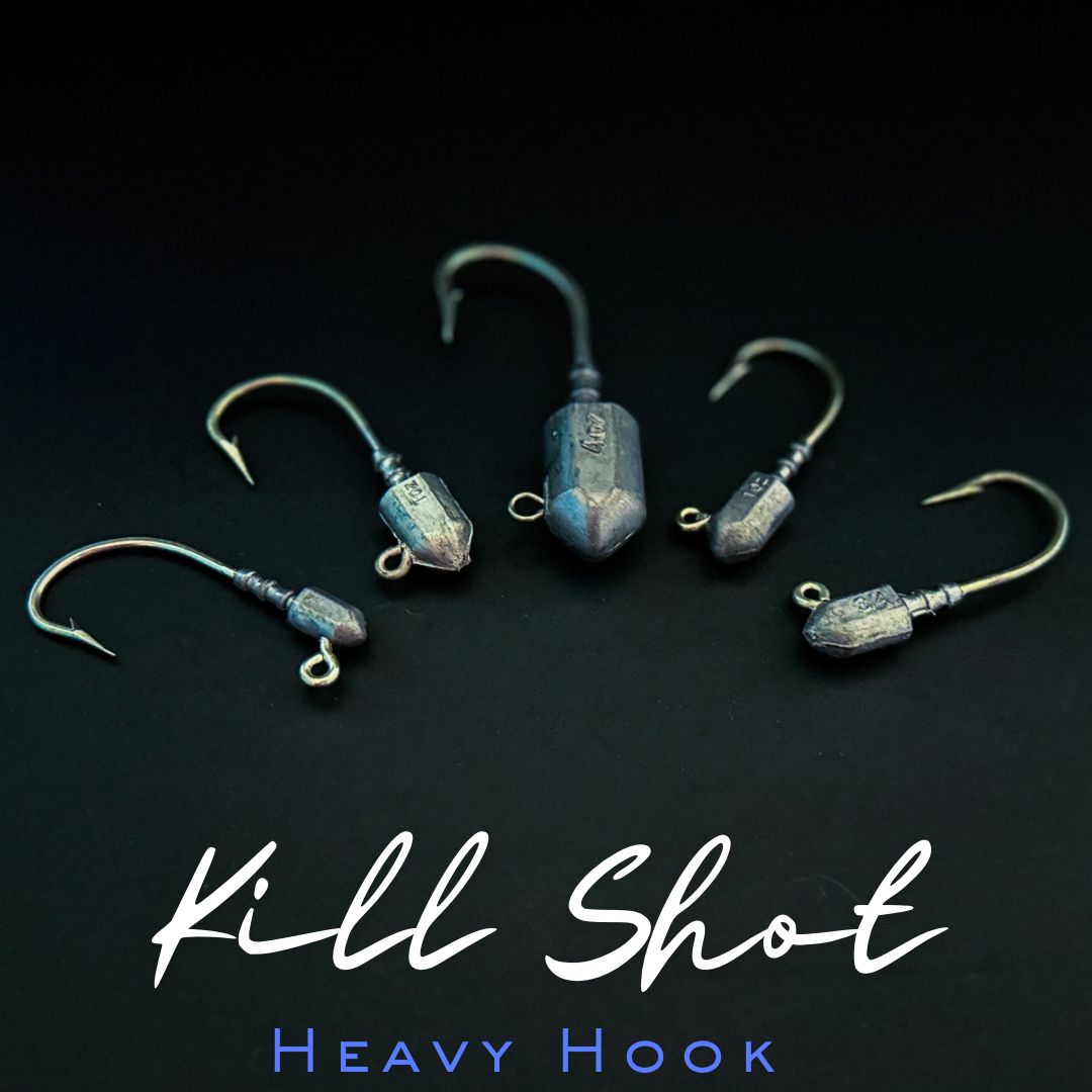 Magictail Kill Shot Super Strong Bullethead Jigs - Taylor Holler Tackle Co.