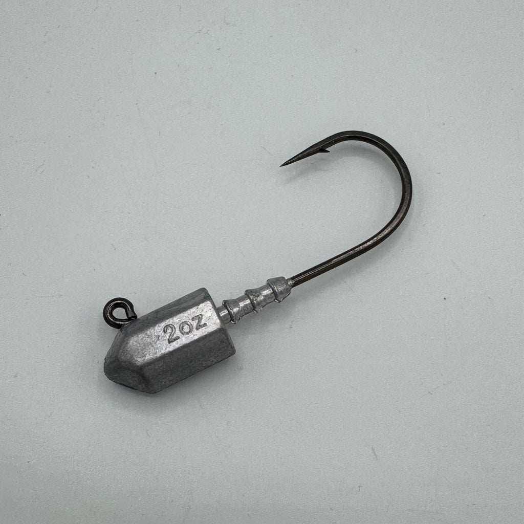 Magictail Kill Shot Black Nickel Bullethead Jigs - Taylor Holler Tackle Co.