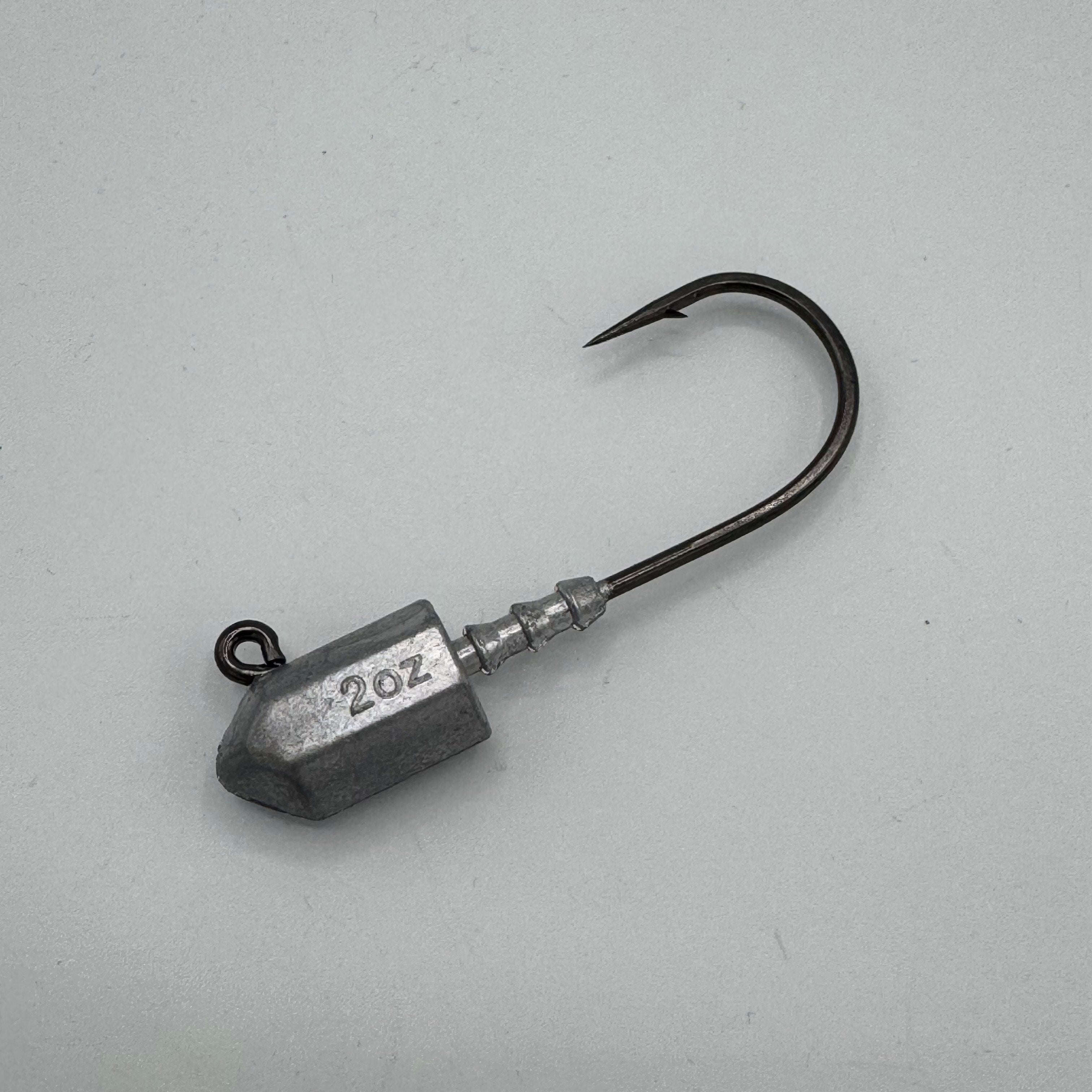 Magictail Kill Shot Black Nickel Bullethead Jigs - Taylor Holler Tackle Co.
