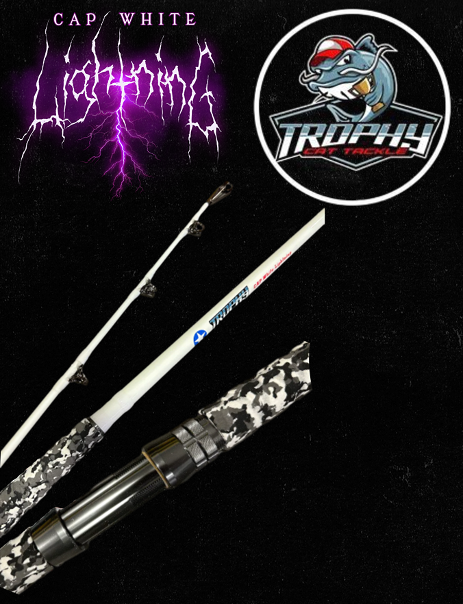 The CAP White Lightning Catfish Rod - Spinning - Taylor Holler Tackle Co.