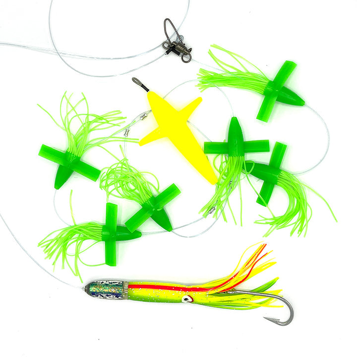 Magictail Soft Bird Daisy Chain With Fuku Bullet - Taylor Holler Tackle Co.