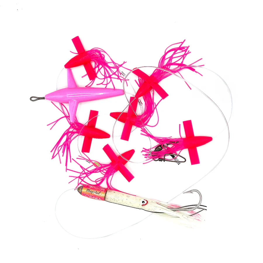 Magictail Soft Bird Daisy Chain With Fuku Bullet - Taylor Holler Tackle Co.