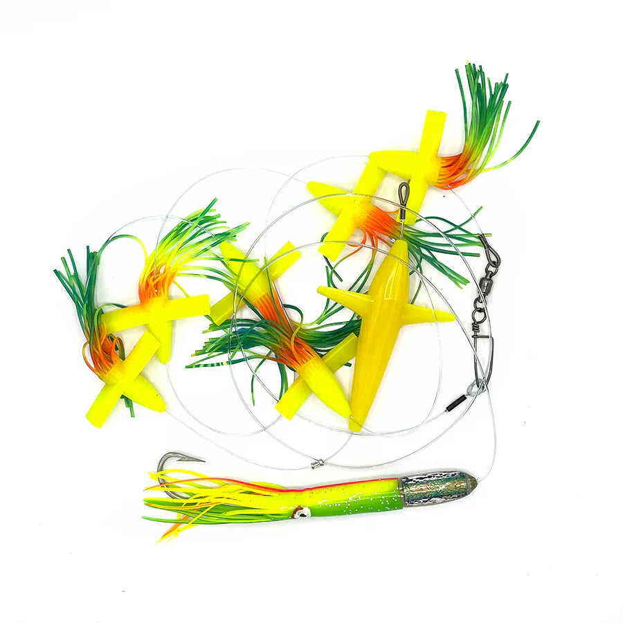 Magictail Soft Bird Daisy Chain With Fuku Bullet - Taylor Holler Tackle Co.