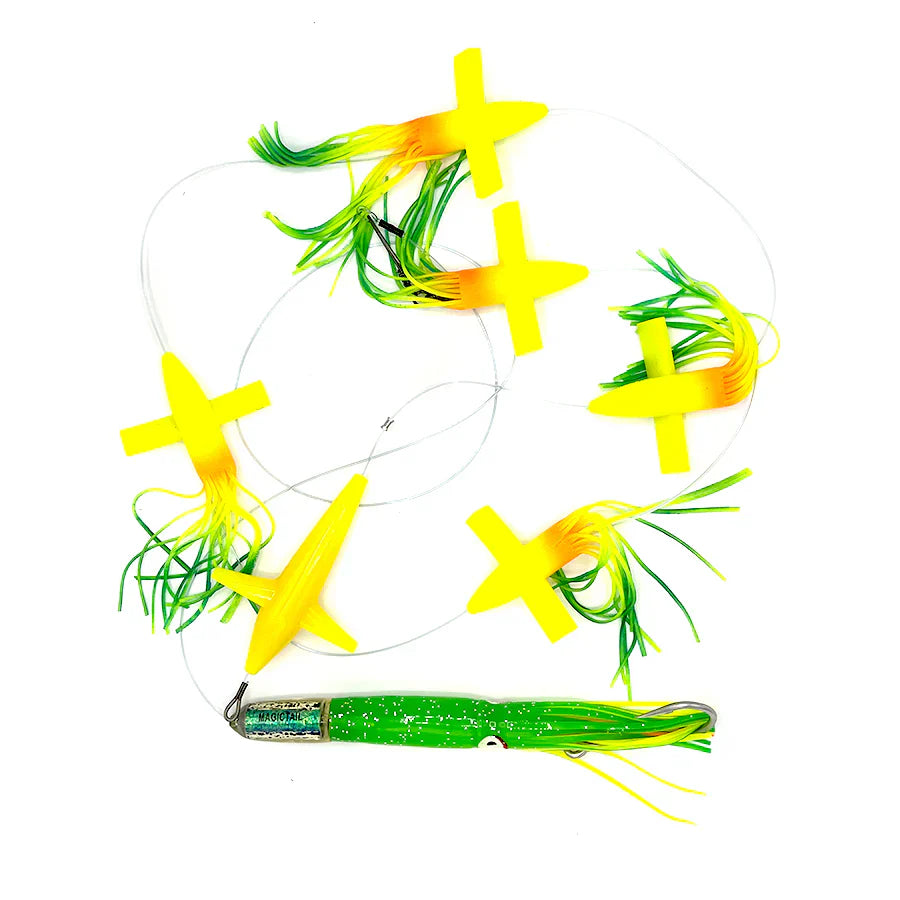 Magictail Soft Bird Daisy Chain With Fuku Bullet - Taylor Holler Tackle Co.