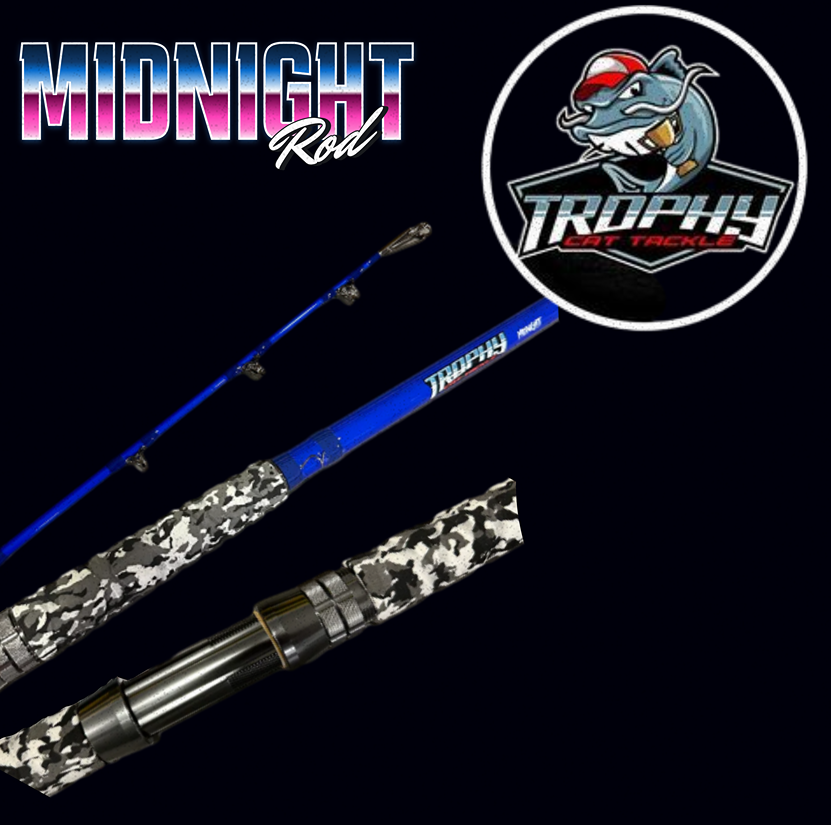 The Midnight Catfish Rod - Spinning - Taylor Holler Tackle Co.
