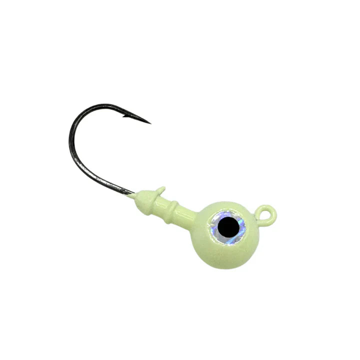 Magictail Round Head Big Eye Jigs 3pks - Taylor Holler Tackle Co.