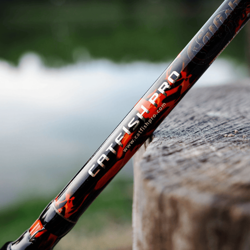 Black Dragon Fire Casting Rod - Taylor Holler Tackle Co.