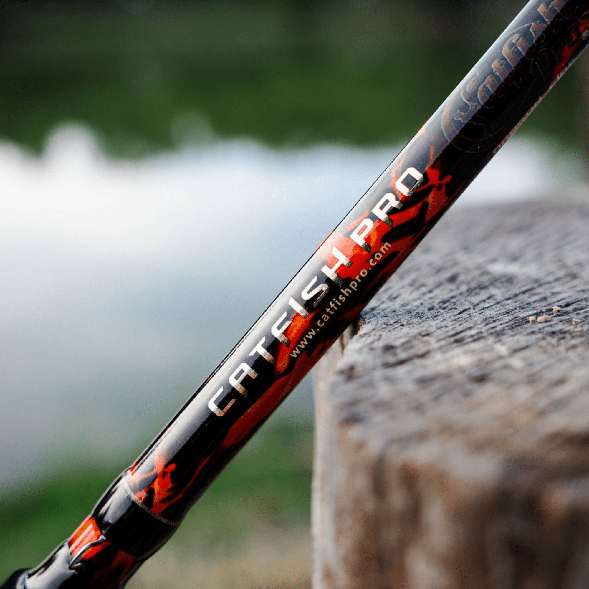 Black Dragon Fire Casting Rod - Taylor Holler Tackle Co.